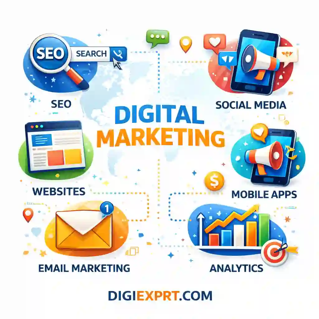 Different Types of Digital Marketing Explained for Beginners