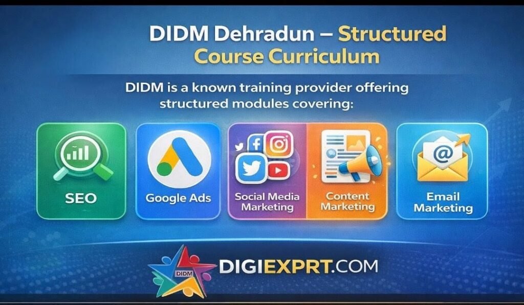 Top 5 Digital Marketing Institute in Dehradun